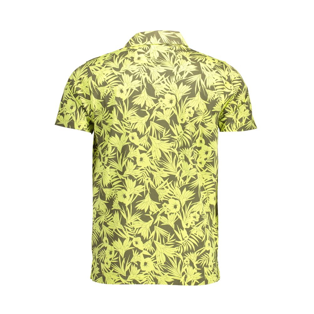 Gant Yellow cotton polo shirt
